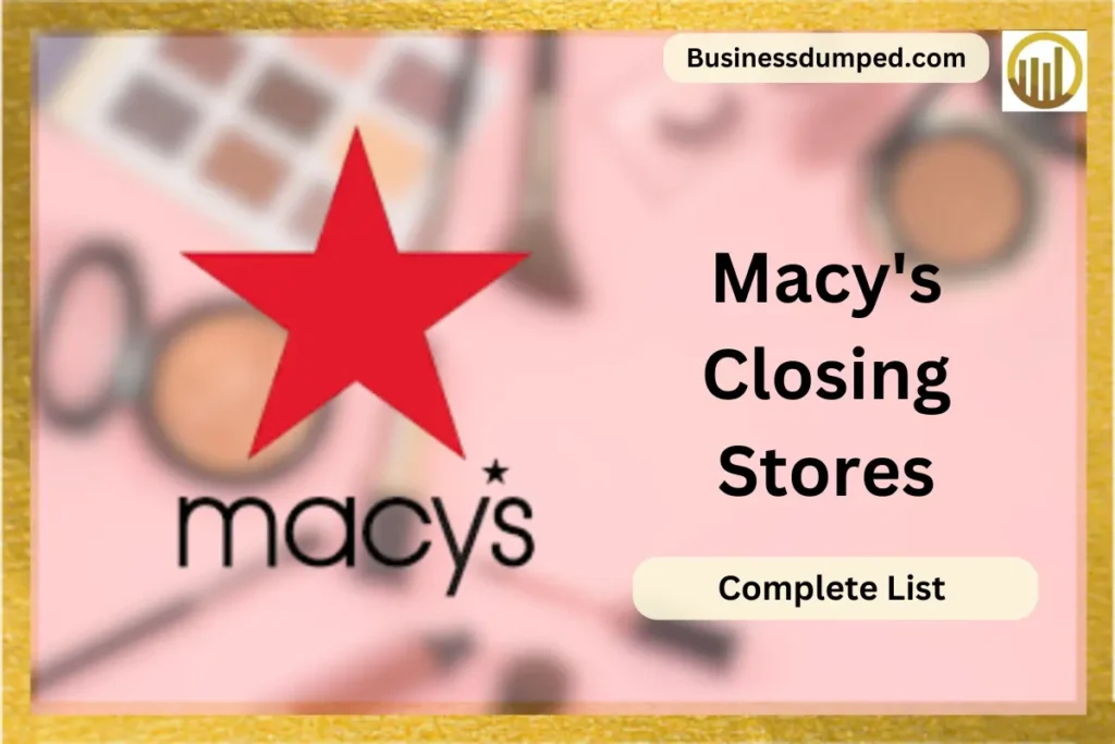 Macy's Closing Stores