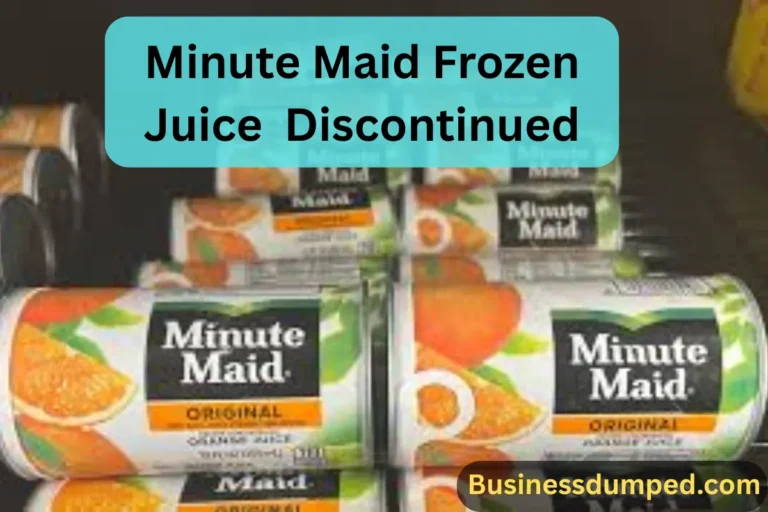 Minute Maid Frozen Juice Discontinued