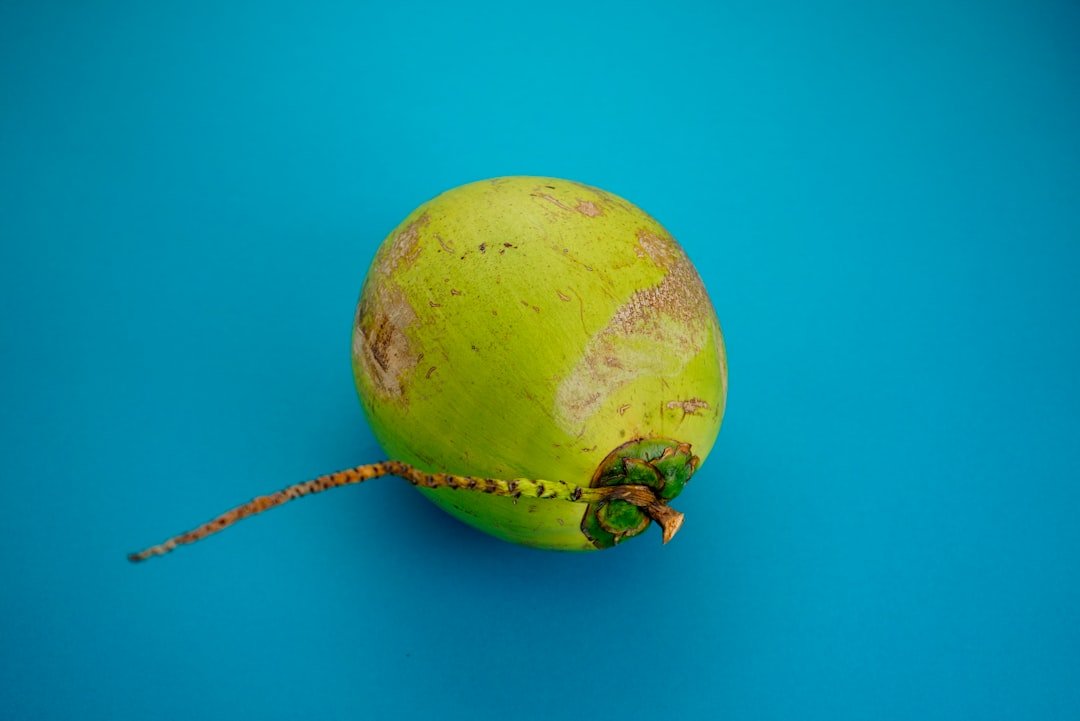 Fresh coconut and tropical fruit representing the flavor profile of Red Bull's Coconut Edition
