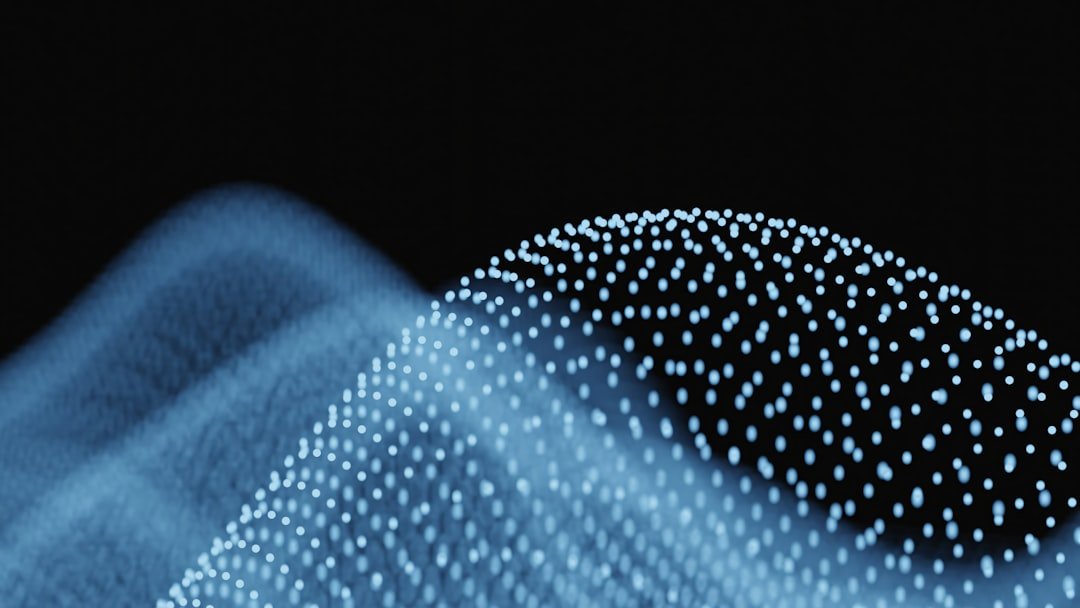 Glowing digital network representing Wikipedia's global knowledge base